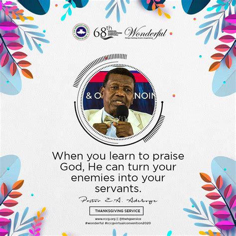 Rccg Holy Ghost Service On Twitter When You Learn To Praise God He