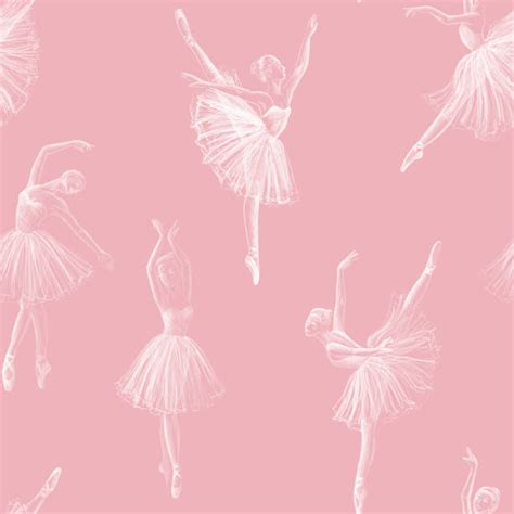 Pink Ballet Wallpaper