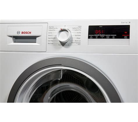 Bosch Serie Wtn Gb Condenser Tumble Dryer White Fast Delivery