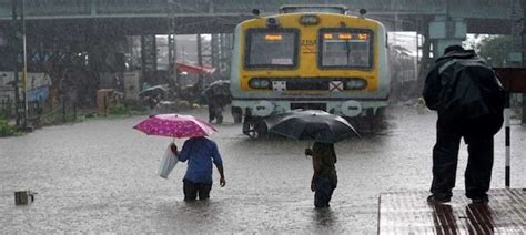 Mumbai Traffic Update Heavy Rains Waterlogging Cause Delays In Local