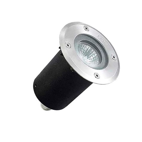 GU10 Gea Round Recessed Ground Spotlight LEDS C4 55 9280 CA 37 Ledkia