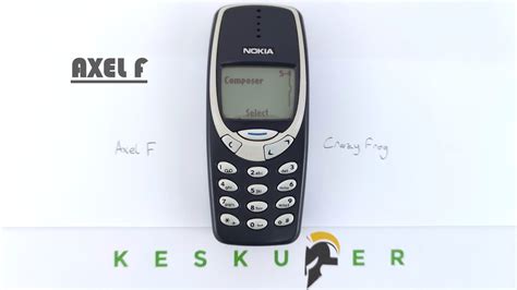 Axel F Crazy Frog Nokia 3310 Youtube