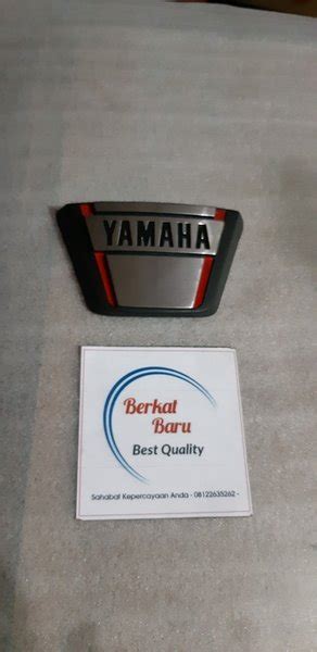 Jual Emblem Emblim Panel Dada Dasi Depan Yamaha Fosce1 F1 Fosce 1 NOS