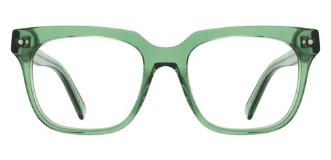 Marcel Square Prescription Glasses Green Men S Eyeglasses Payne Glasses