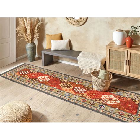 Gracie Oaks Blocher Aztec Hand Woven Hand Hooked Area Rug Uk