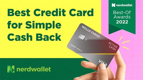 Wells Fargo Active Cash Best Credit Card For Simple Cash Back