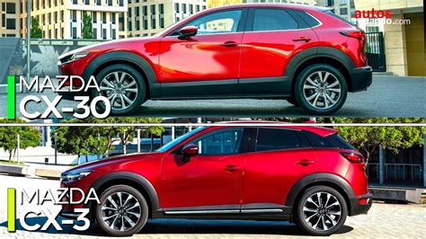 Mazda CX 30 Vs Mazda CX 3 2021 Comparativa YouTube