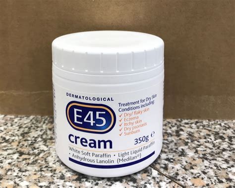 E45 Moisturising Cream Treatment For Dry Skin 350g