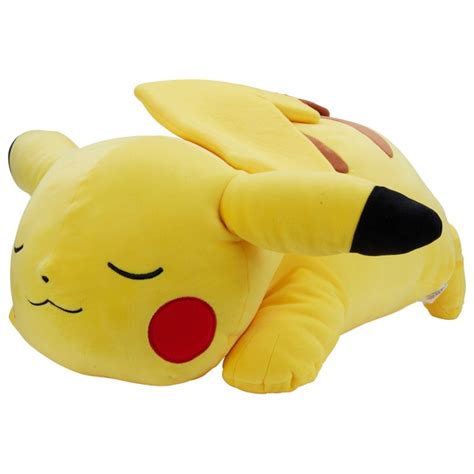 Pokémon Kuscheltier Schlafendes Pikachu Plüschfigur Ca 45 Cm Smyths Toys Schweiz