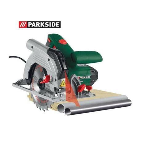 Parkside W Circular Saw With Laser Guide Adjustable Cutting Depth