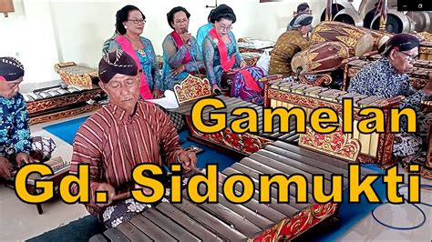 Gending Sidomukti Javanese Gamelan Music Karawitan Jawa Ngesti Laras