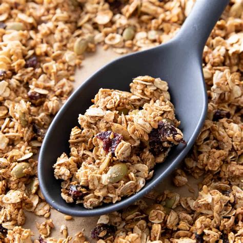 Granola with Flax Seed - Beaming Baker