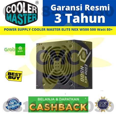 Jual Cooler Master Power Supply Cooler Master Elite Nex W Watt