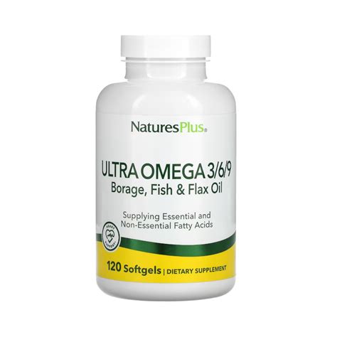 Natures Plus Ultra Omega 3 6 9 Perlas Ideal Para Tu Salud Cardiovascular