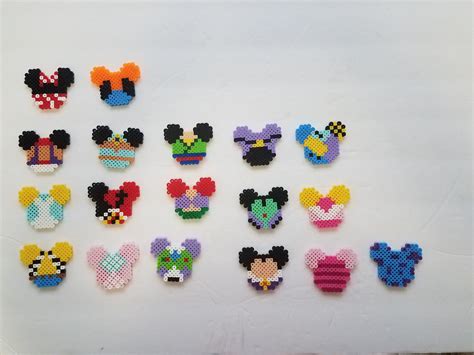 Disney Character Perler Beads En Perler Beads Ideas Arte Cuentas