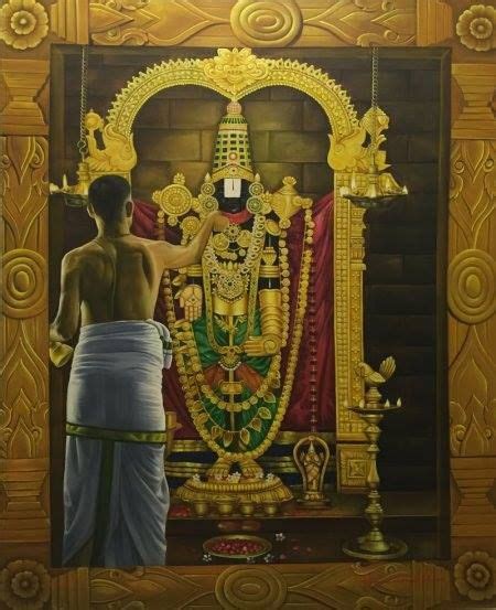 Order Tirupati Balaji Painting Online At Best Prices In India Only