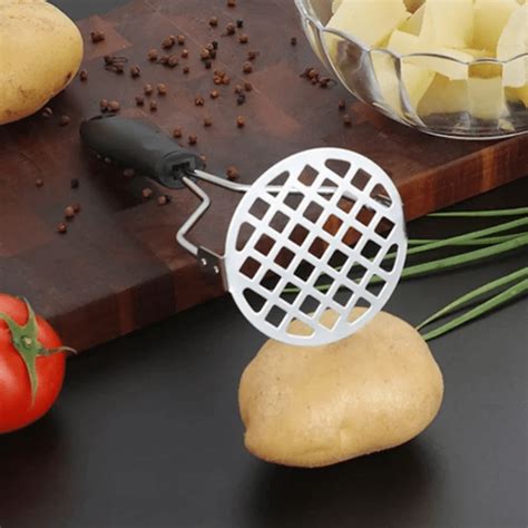 Amassador Espremedor Manual De Batatas E Legumes Aço Inox Canavezes