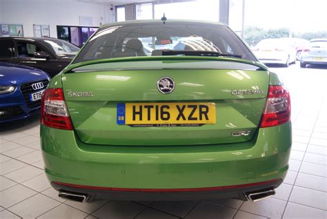 Used Skoda Octavia Vrs Tsi Rallye Green Metallic Hatchback