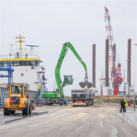 Port Of Hvide Sande Galleri Gods Og Transport