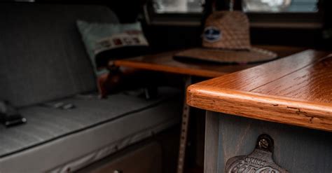 Interior of the Volkswagen Type 2 Camper · Free Stock Photo