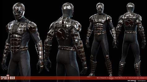 Marvels Spider Man Spider Armor Mk1 Suit By Marco Villalpando