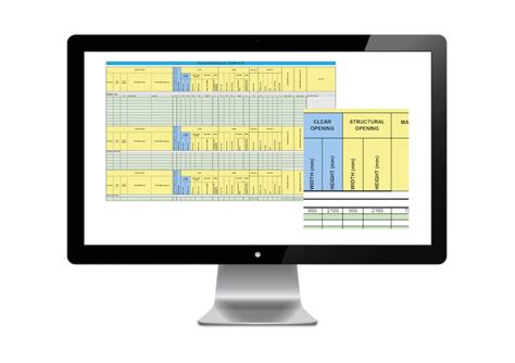 Door Schedule Template in Excel - Etsy