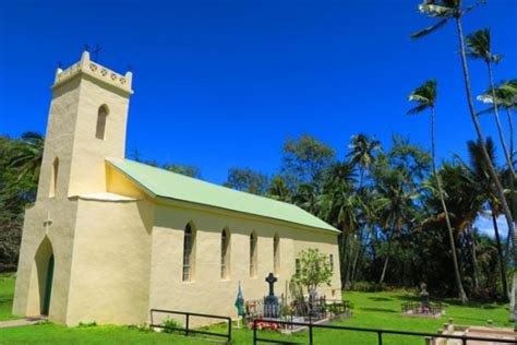 St Philomena Father Damien Church - Exterior - Kalaupapa - Molokai ...