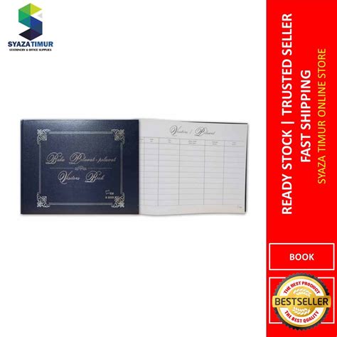 St Gr My Visitors Book Buku Pelawat Hc S 2233 Lawatan Pegawai