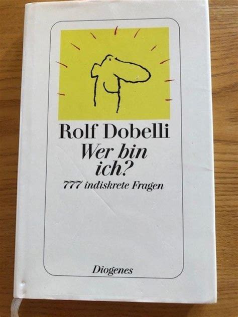 Rolf Dobelli Wer Bin Ich Kaufen Auf Ricardo