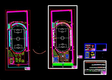 Stadium Dwg Block For Autocad • Designs Cad