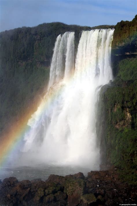 Waterfall Iguazu - Geographic Media