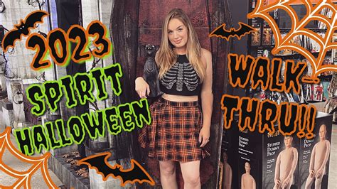 2023 Spirit Halloween Walk Thru And Shop W Me Youtube