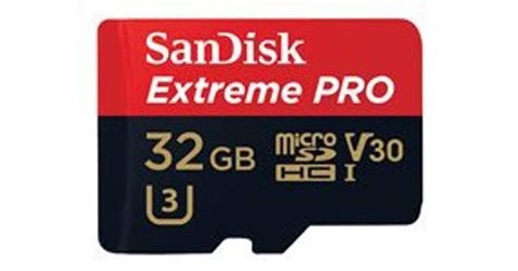 Sandisk Extreme Pro Microsdhc V30 Uhs I U3 32gb