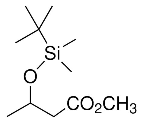 METHYL 3 TERT BUTYL DIMETHYL SILYL OXY BUTANOATE AldrichCPR Sigma