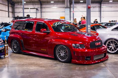 Red Chevy HHR SS At Slammedenuff Chicago BenLevy