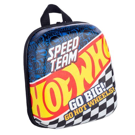Lancheira Térmica Escolar Hot Wheels Azul Shop Macrozao