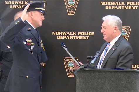 Walsh Sworn In As Norwalk Deputy Police Chief Nancy On Norwalk