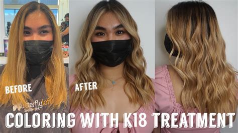 Hair Transformations With Lauryn Color Correction Using K Treatment