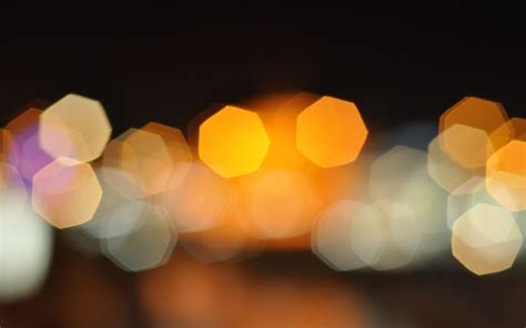 Download Blurred Night Town Lights Wallpaper - GetWalls.io