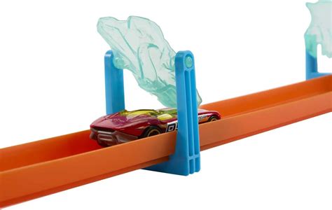 Mattel Hot Wheels Track Builder Ice Crash Pack Pista Giocattolo Con