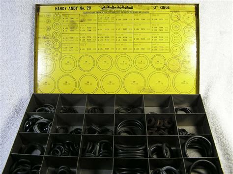 Sexauer Handy Andy No O Ring Packings Plumbing Metal Box Nearly