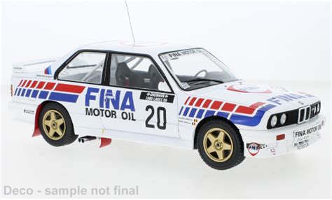 Modellino In Miniatura Bmw M3 1 18 IXO E30 No 20 1000 Lakes Rally 1989