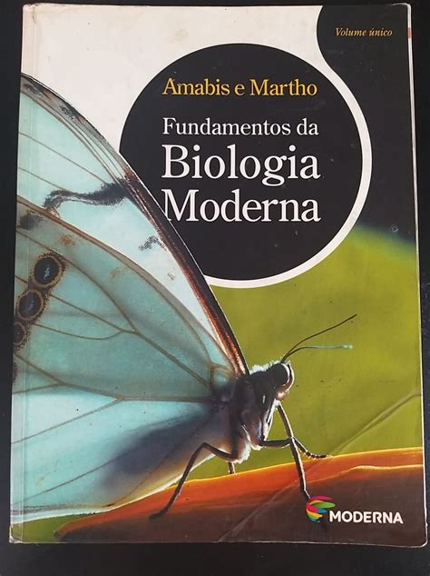 Fundamento Da Biologia Moderna Volume Nico Amabis E Martho Livro