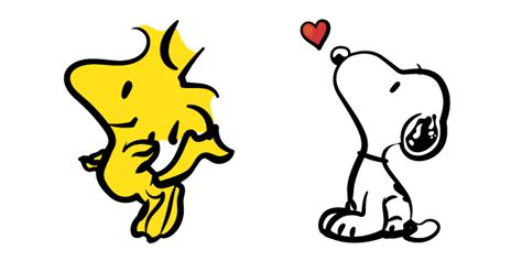 Peanuts Snoopy and Woodstock cursor – Custom Cursor