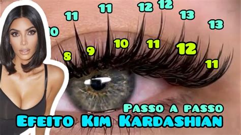 EFEITO KIM KARDASHIAN EXTENSÃO DE CÍLIOS WISPY SPIKE PASSO A PASSO