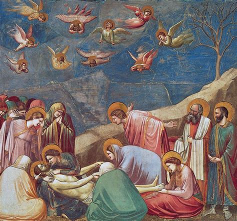 Arena Chapel Lamentation Giotto Di Bondone 1305 Renaissance