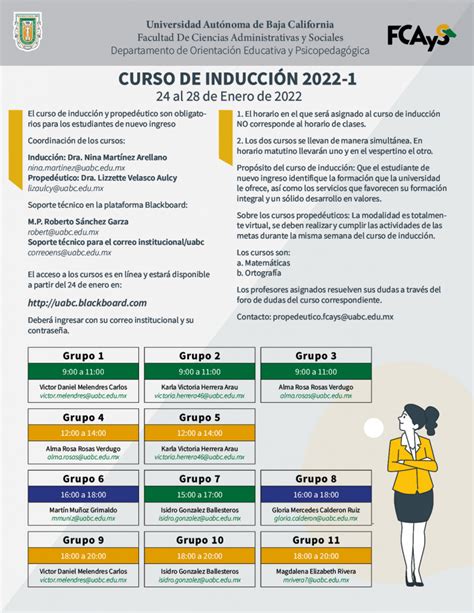 Facultad De Ciencias Administrativas Y Sociales Informaci N De Cursos