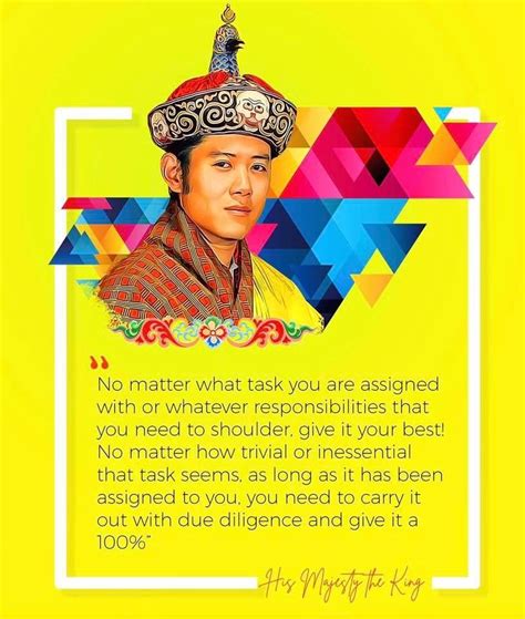 Long Live His Majesty Bhutan Quotes Bhutan Majesty