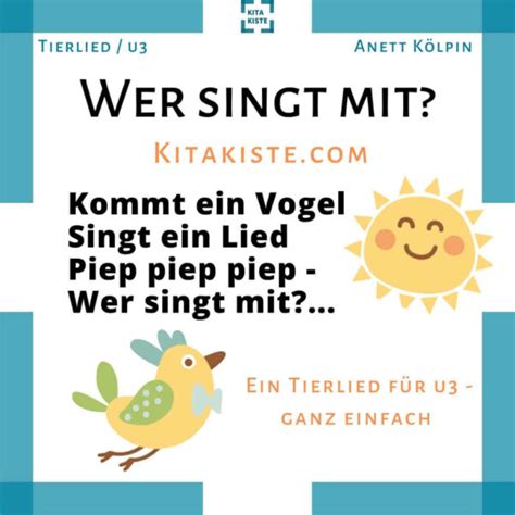 Wer Singt Mit Noten Kita Kiste