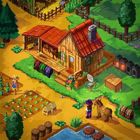 Stardew Valley Fanart — Jessica Smith Concept Artist Illustrator